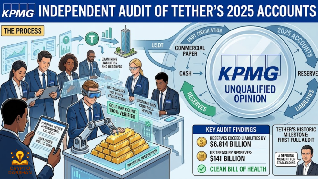 KPMG Audits Tether’s 2025 Accounts