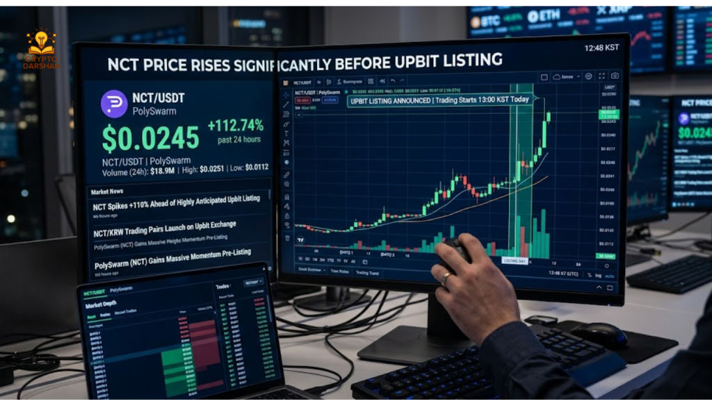 NCT Price Rises Before Upbit Listing