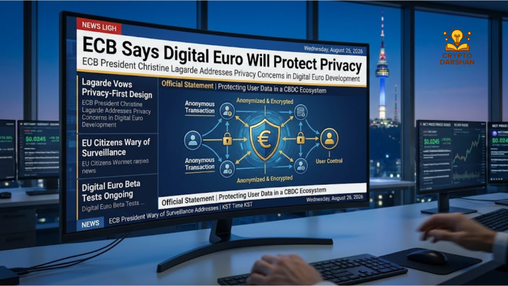 ECB Says Digital Euro Will Protect Privacy