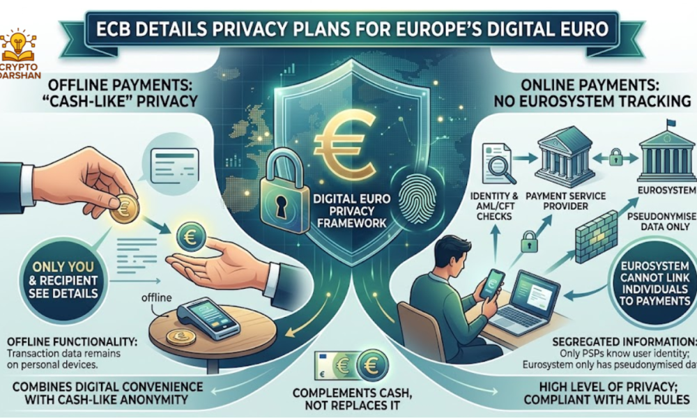 ECB Details Privacy Plans for Europe’s Digital Euro