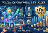 Crypto Gambling's Global Surge: How Digital Betting Stacks Up Against the UK's £4.5B Online Boom