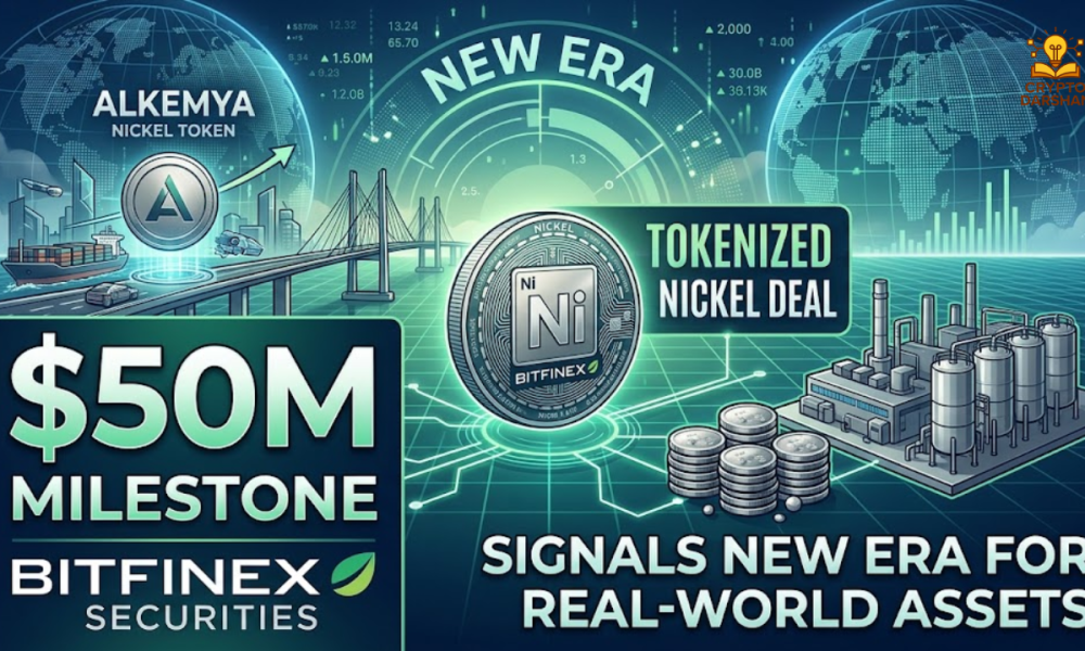 Bitfinex Hits $50M Milestone: Tokenized Nickel Deal Signals New Era for Real-World Assets