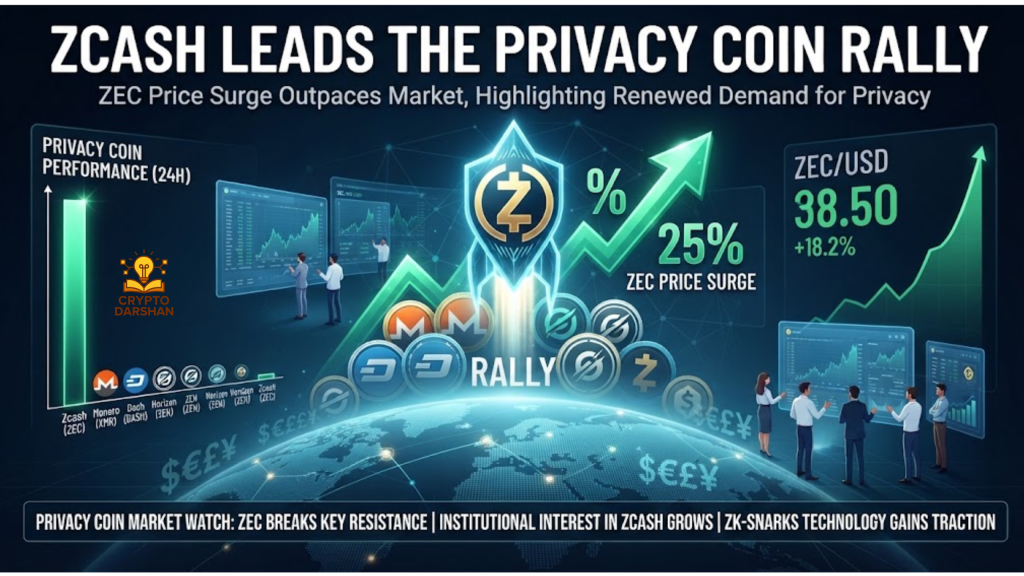 Zcash leads the privacy coin rally