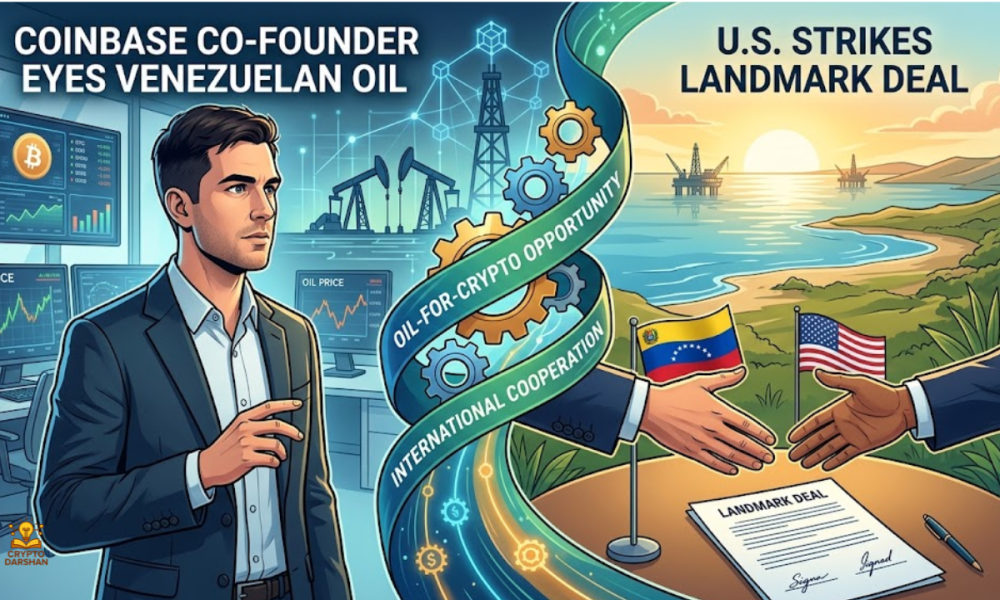 Coinbase Co-Founder Eyes Venezuelan Oil as U.S. Strikes Landmark Deal