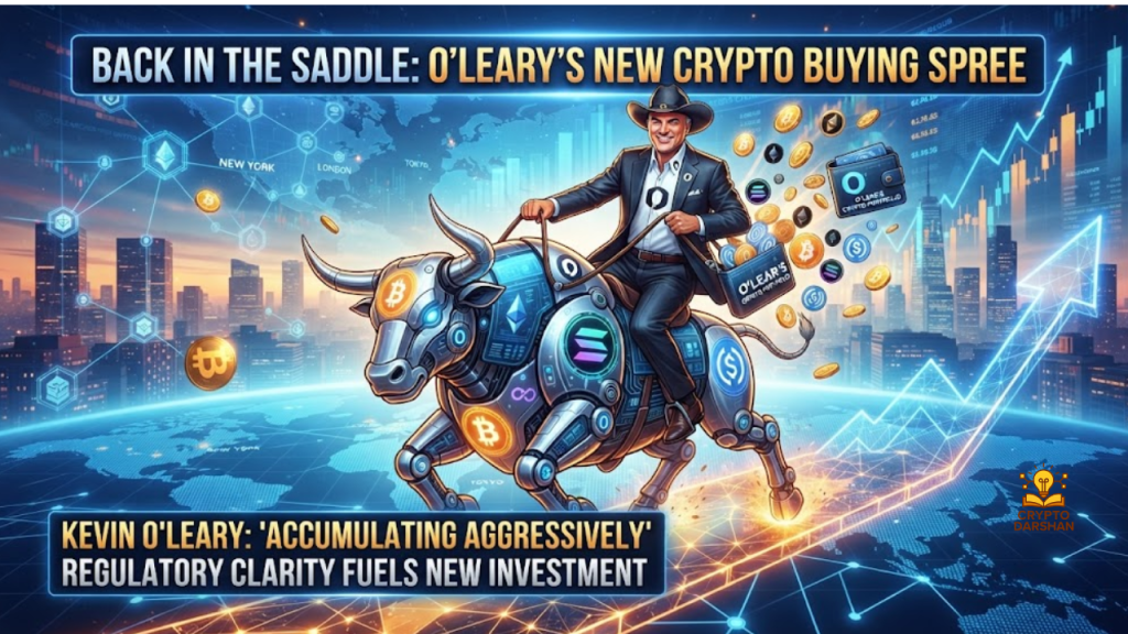 Back in the saddle: O’Leary’s new crypto buying spree