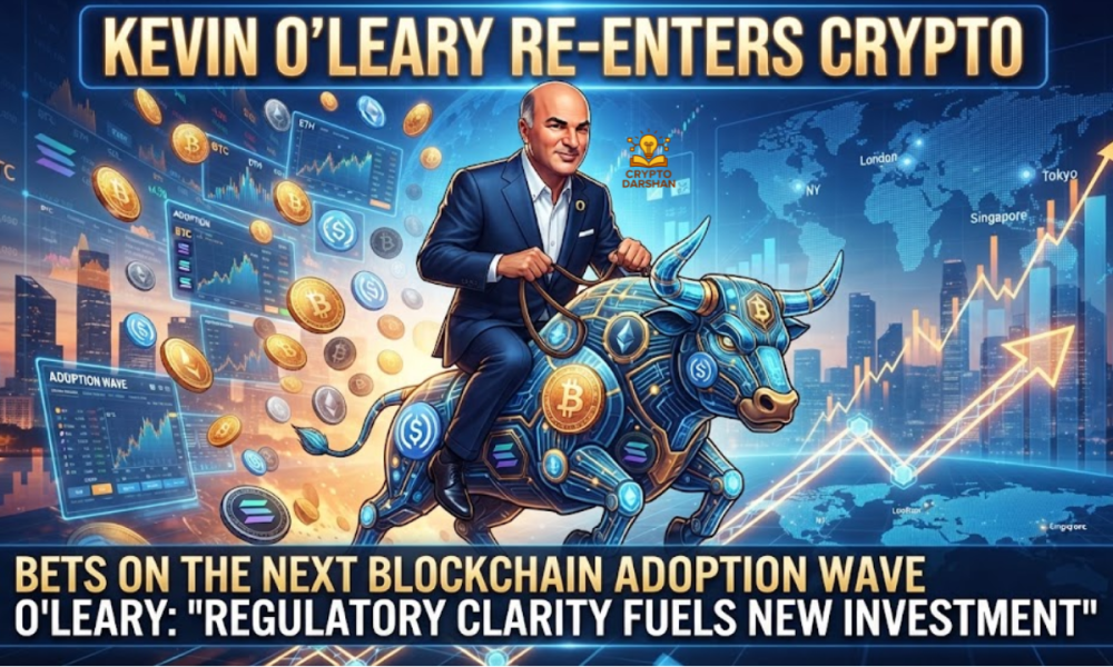 Kevin O’Leary re-enters crypto, bets on the next blockchain adoption wave