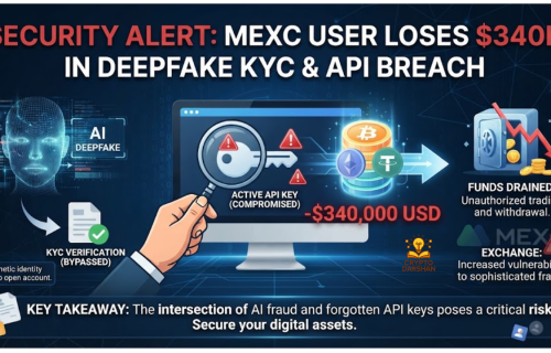 MEXC user loses $340K after AI deepfake bypasses KYC and API key is left active