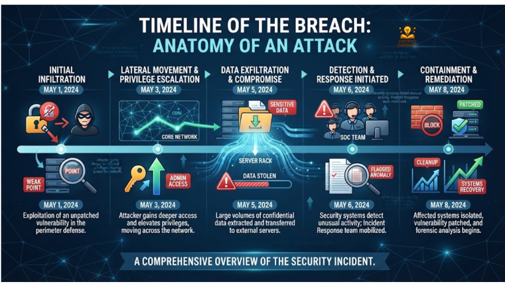 What happened: timeline of the breach