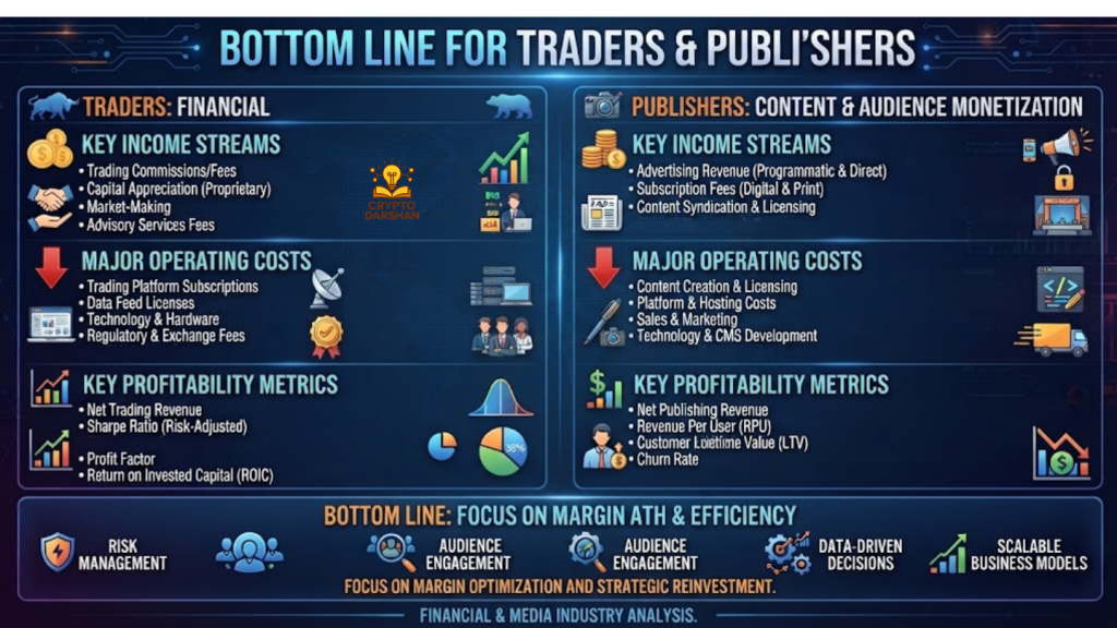 Bottom Line for Traders and Publishers