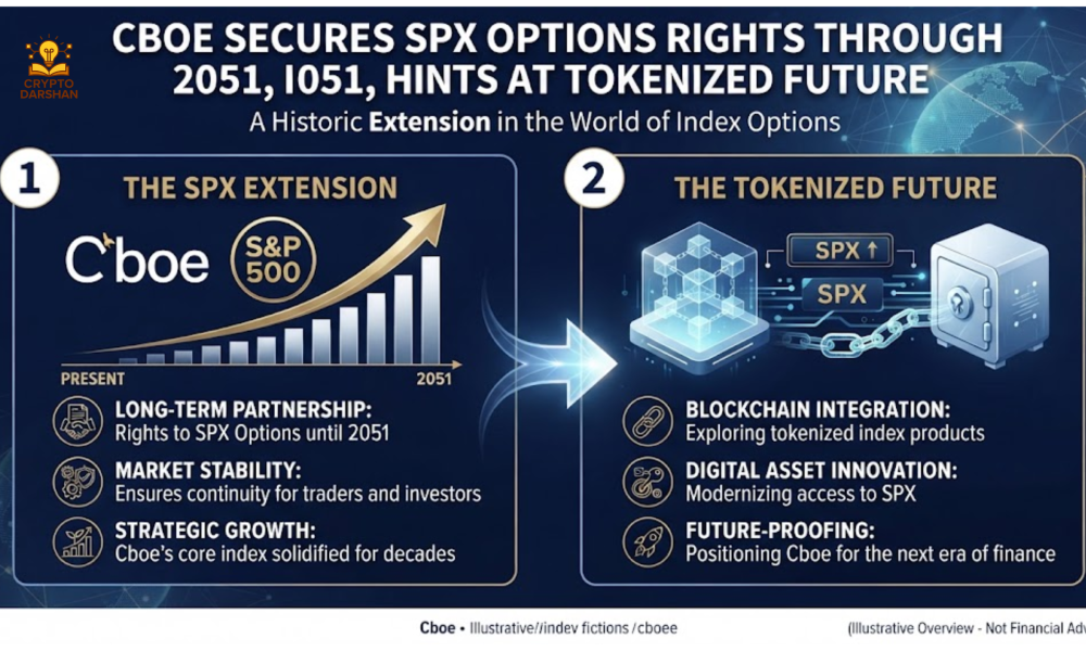 Cboe Secures SPX Options Rights Through 2051, Hints at Tokenized Future