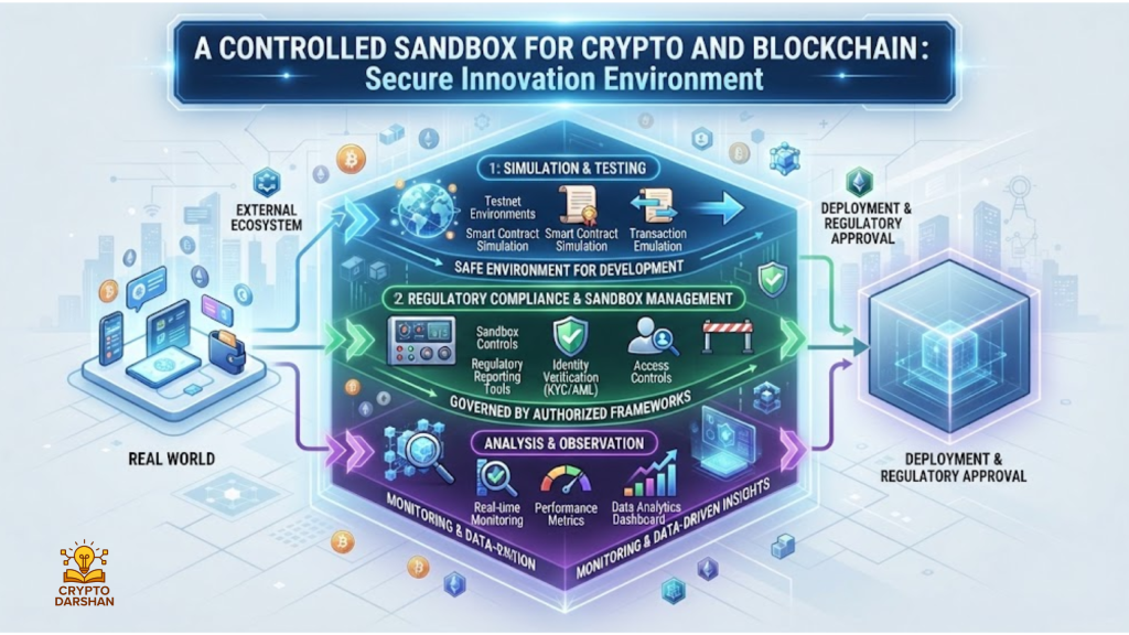 A Controlled Sandbox for Crypto and Blockchain