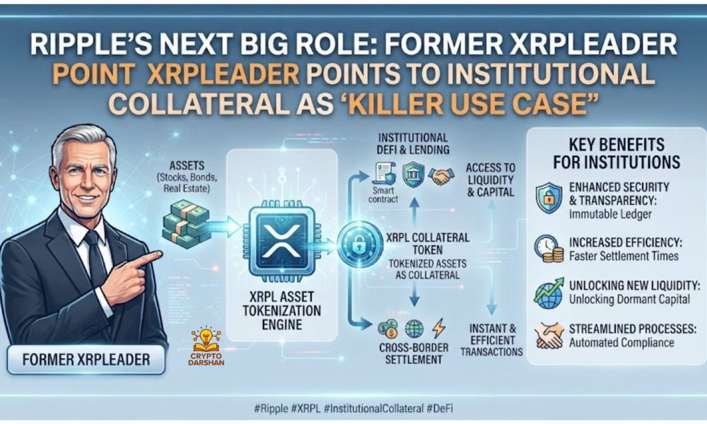 Ripple’s Next Big Role: Former XRPLeader Points to Institutional Collateral as “Killer Use Case”