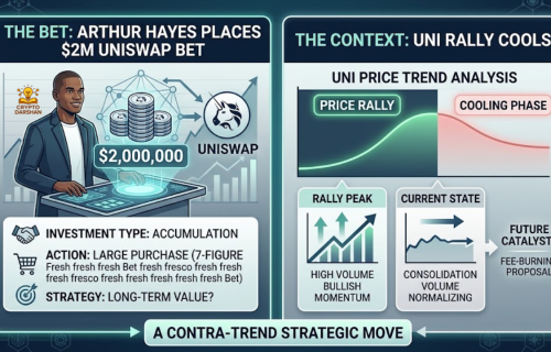 Arthur Hayes Places $2M Uniswap Bet as UNI Rally Cools