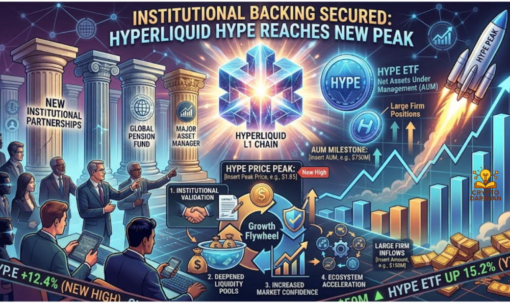 Hyperliquid Gains Institutional Backing as HYPE Reaches New Peak