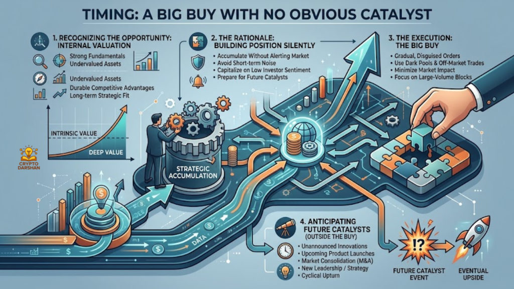 Timing: A Big Buy With No Obvious Catalyst