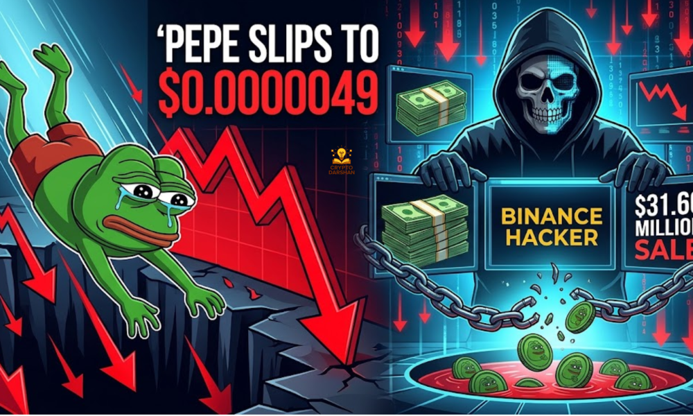 PEPE Slips to $0.0000049 After Binance Hacker’s $31.66 Million Sale