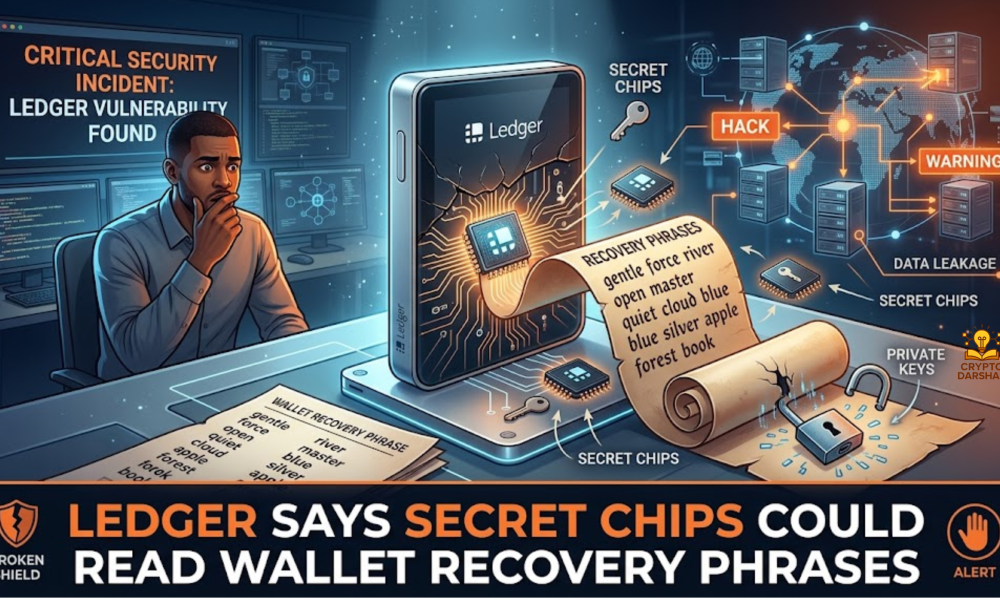 Ledger Says Secret Chips Could Read Wallet Recovery Phrases