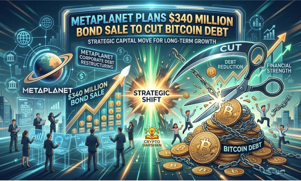 Metaplanet Plans $340 Million Bond Sale to Cut Bitcoin Debt