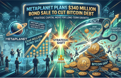 Metaplanet Plans $340 Million Bond Sale to Cut Bitcoin Debt