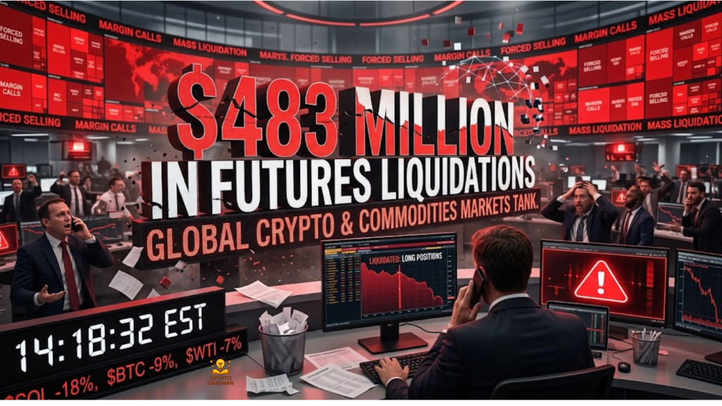 $483 million in futures liquidations