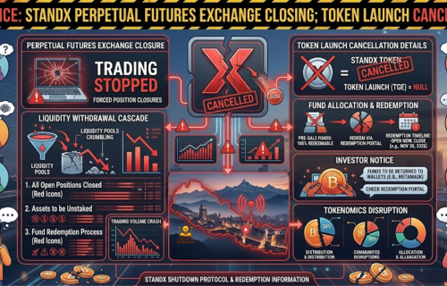 StandX to Close Perpetual Futures Exchange and Cancel Token Launch