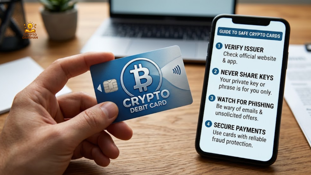 How to avoid fake crypto card scams