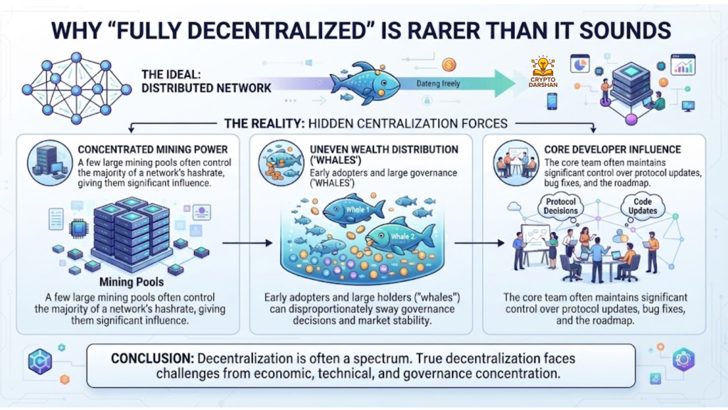 Why “fully decentralized” is rarer than it sounds