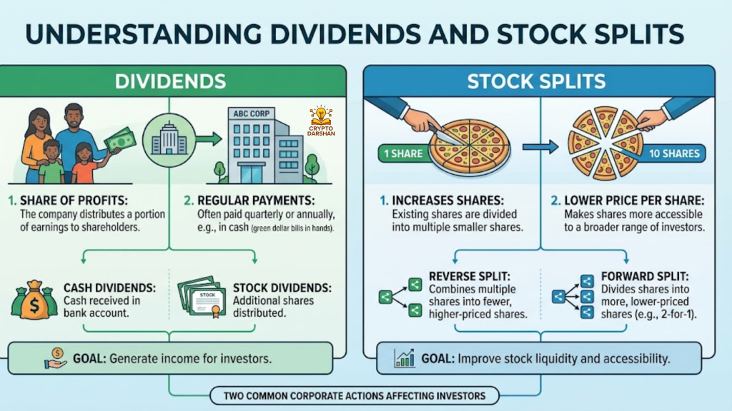 Dividends and stock splits