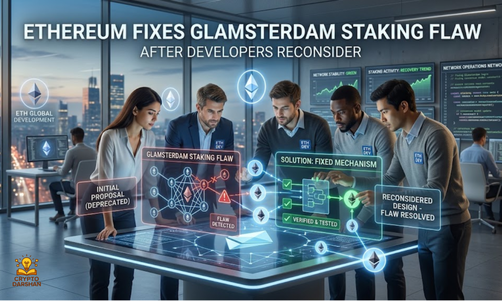 Ethereum Fixes Glamsterdam Staking Flaw After Developers Reconsider